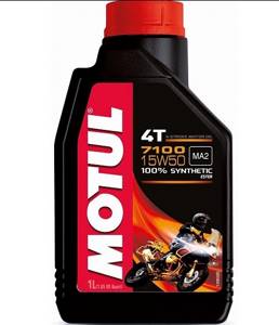 MOTUL 7100 4T (MA2) 15w50 1л. синтетика для 4-тактн. мототехн. (масло моторное)